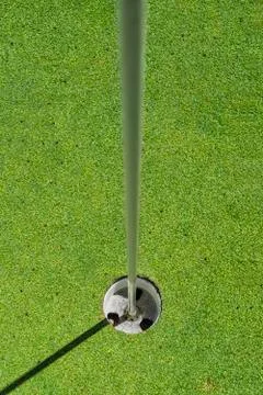 Golf hole Stock Photos