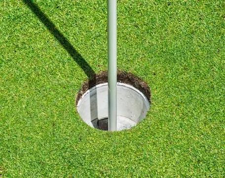 Golf hole Stock Photos