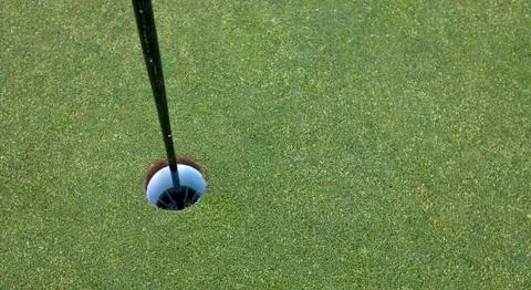 Golf hole Stock Photos