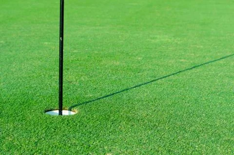 Golf hole Stock Photos