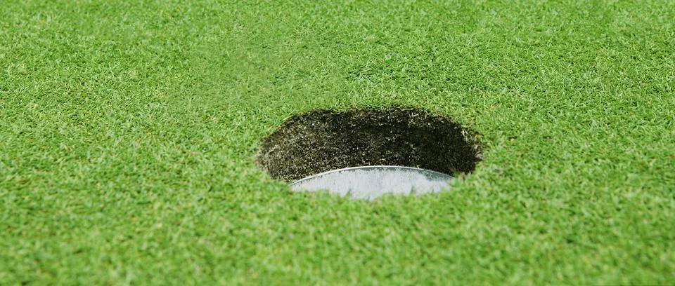 Golf hole Stock Photos