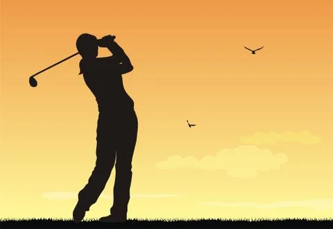 Golf Stock Illustration
