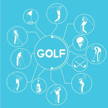 Golf Stock Illustration