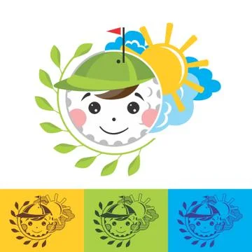 Golf illustration Stock Illustration