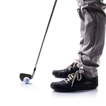 Golf items 스톡 사진