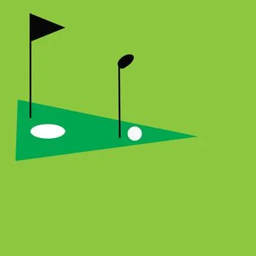 Golf logo Stock Illustration