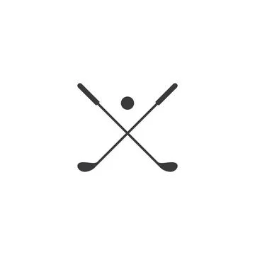 Golf Logo Template 스톡 일러스트