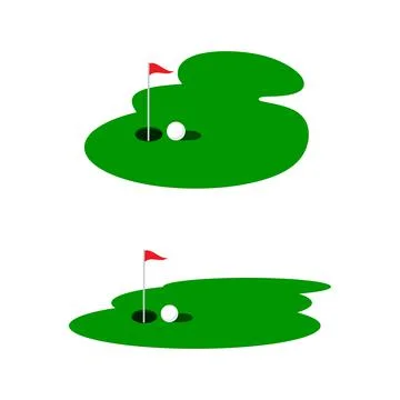Golf Logo Template vector illustration Stock Illustration
