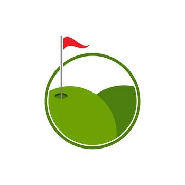 Golf Logo Template vector illustration Stock Illustration