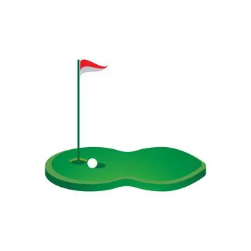 Golf Logo Template vector illustration Stock Illustration