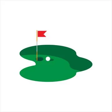 Golf Logo Template vector illustration Stock Illustration