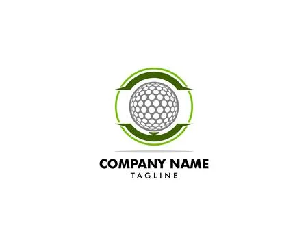Golf Logo Template vector illustration icon design Stock Illustration