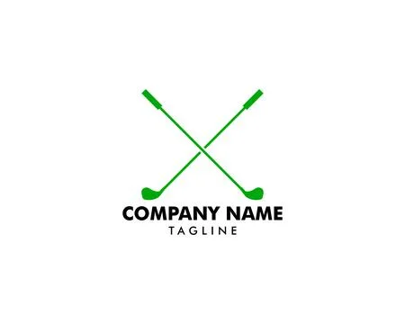 Golf Logo Template vector illustration icon design Stock Illustration