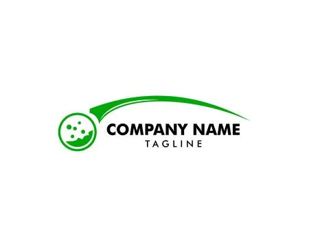 Golf Logo Template vector illustration icon design Stock Illustration
