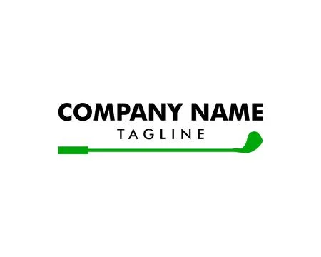 Golf Logo Template vector illustration icon design Stock Illustration