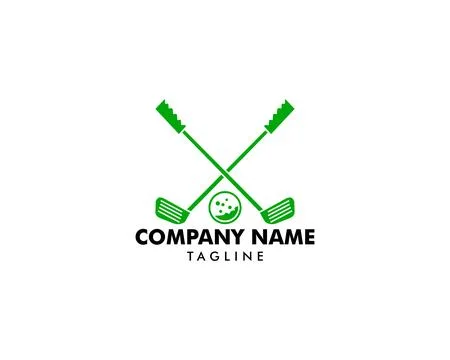 Golf Logo Template vector illustration icon design Stock Illustration