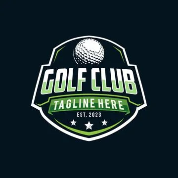 Golf logo vector template design Stock Illustration