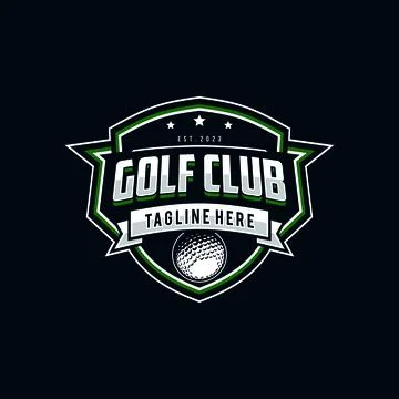 Golf logo vector template design Stock Illustration