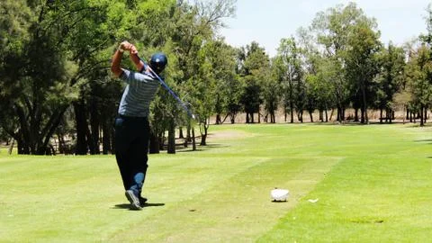 Golf men Stock Photos