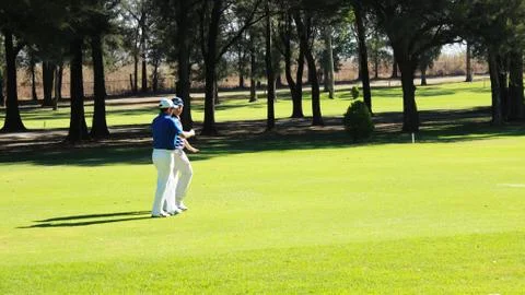 Golf mens Foto stock