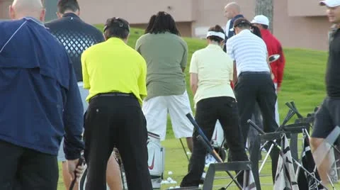 Golf montage Stock Footage 16791522