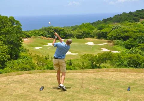 Golf paradise Stock Photos