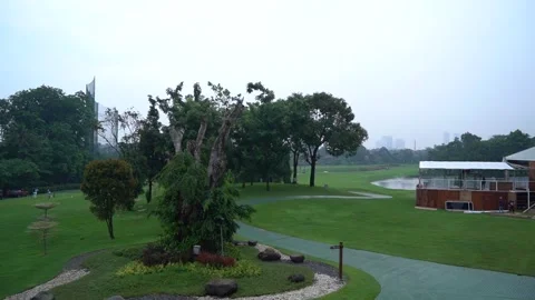 GOLF PARK Stock Footage 286085936