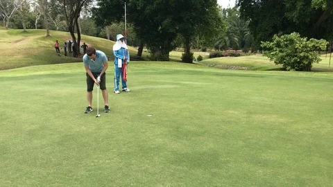 Golf in Phuket Stock Footage 89507843