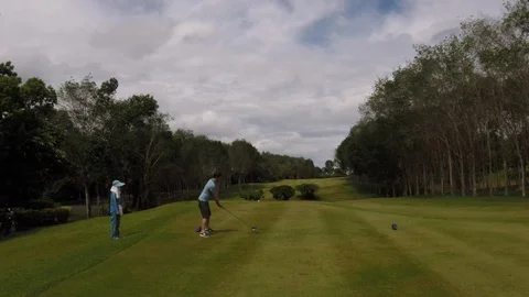 Golf in Phuket Stock Footage 89508075