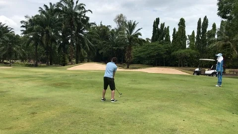 Golf in Phuket Stock Footage 89509458