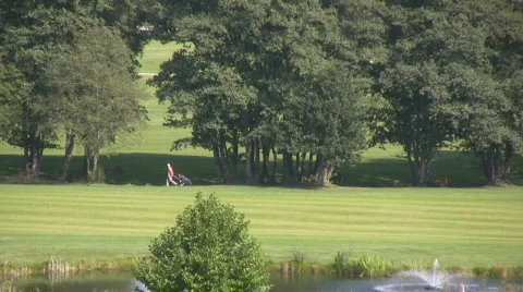 Golf play Stock Footage 583109