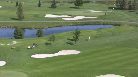 Golf play Video stock 583750