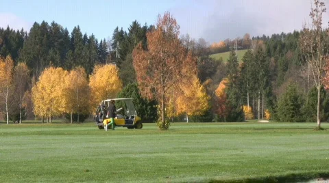 Golf play Stock Footage 590714