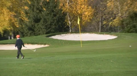 Golf play Video stock 591542