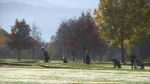 Golf play Stock Footage 593915