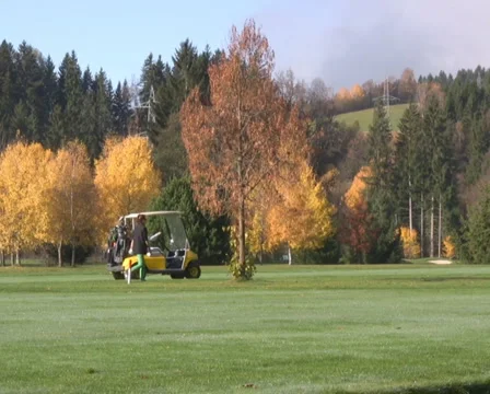 Golf play Stock Footage 1044614