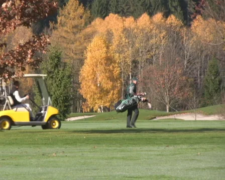 Golf play Stock Footage 1044643