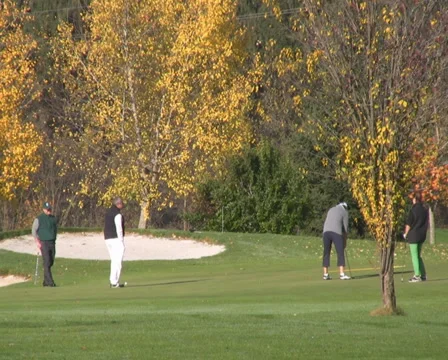 Golf play Stock Footage 1044674