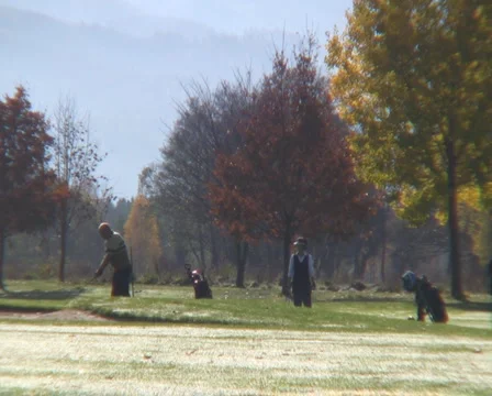 Golf play Stock Footage 1044723