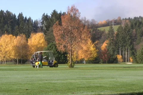 Golf play Stock Footage 1045181