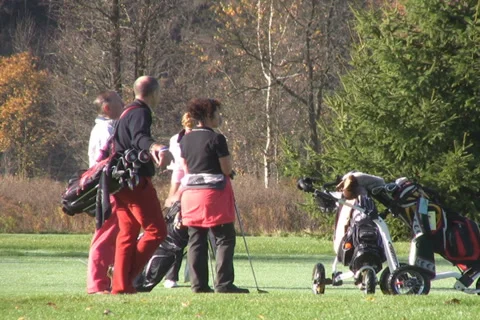 Golf play Stock Footage 1045666
