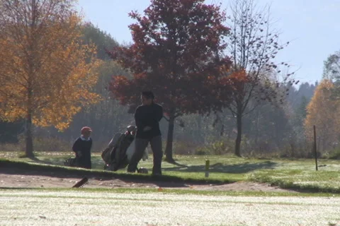 Golf play Stock Footage 1046242