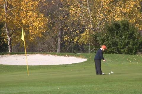 Golf play Video stock 1046404