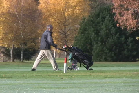Golf play Stock Footage 1046568