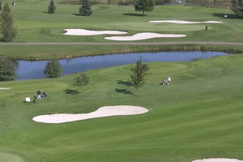 Golf play Stock Footage 1047228