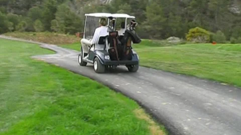 Golf play Stock Footage 8760525