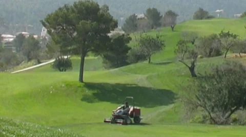 Golf play Stock Footage 8760868