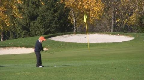 Golf play Video stock 8765039