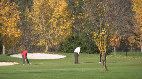 Golf play Video stock 8765135