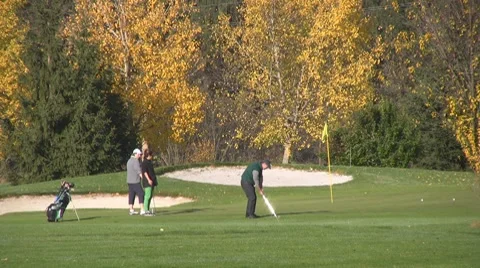 Golf play Video stock 8766616